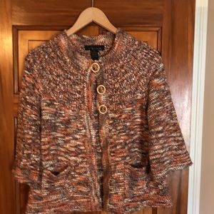 Venue heavy knit sweater 3 1/4 length sleeves